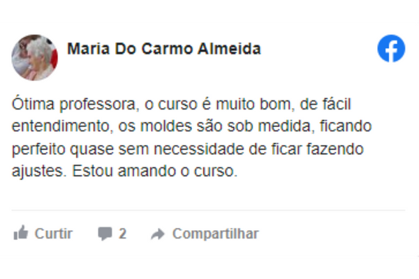 Costureira Aprendiz da Mari Souza