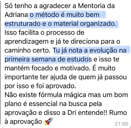 Mentoria da Adriana Karkow